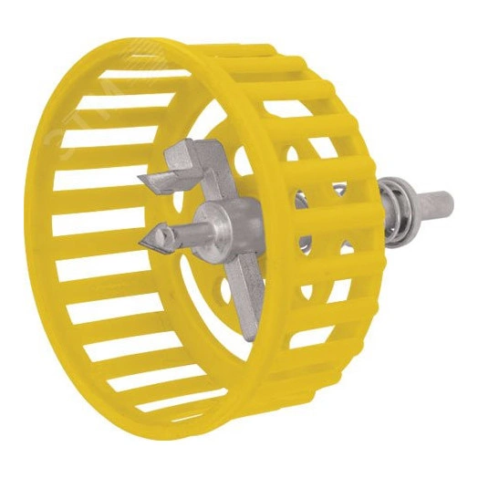 Сверло круговое по кафелю ''Балеринка''с защитной решеткой 20-90 мм