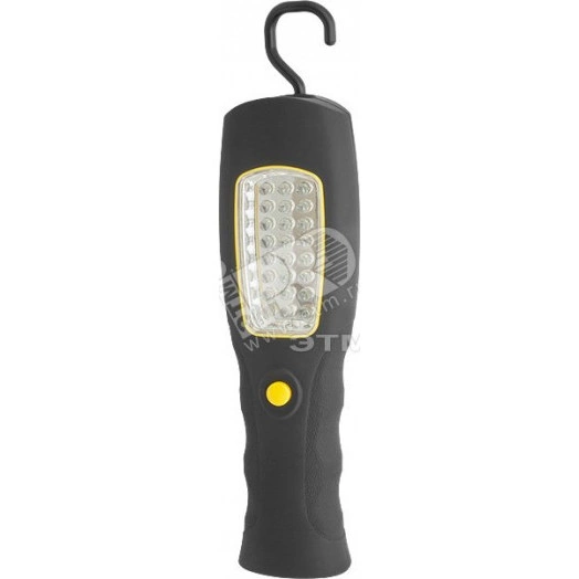 Фонарь светодиодный NPT-W01-3AAA 24LED+1LED 1Вт пластик+резина