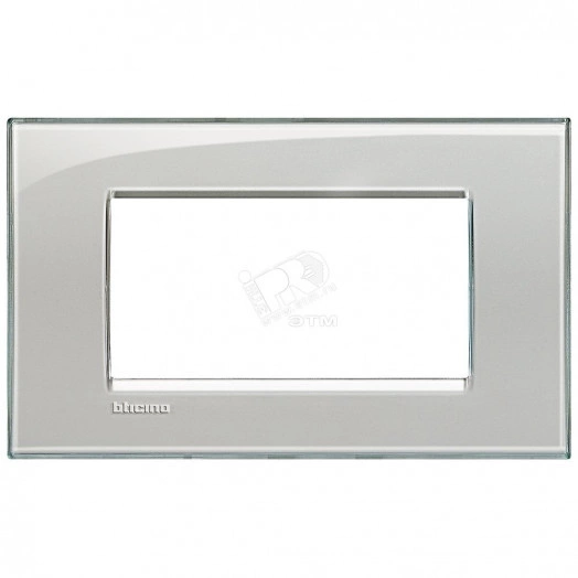 LivingLight Рамка прямоугольная 4 поста Серое небо