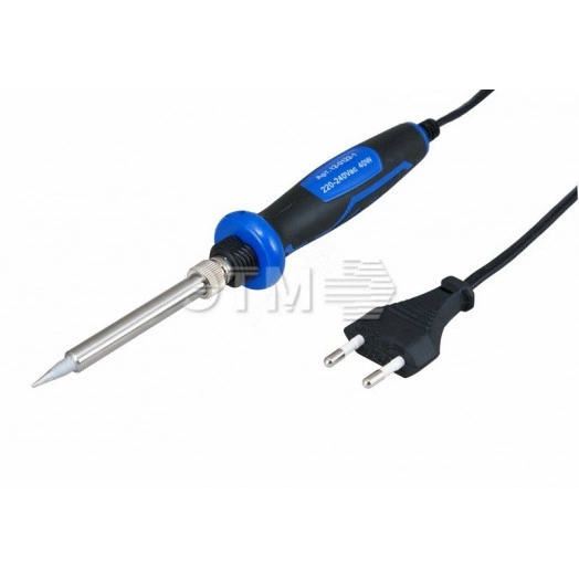 Паяльник, керамический нагреватель, долговечное жало, 40