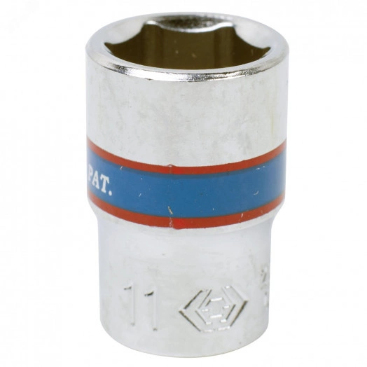 Головка торцевая стандартная шестигранная 1/4', 11 мм