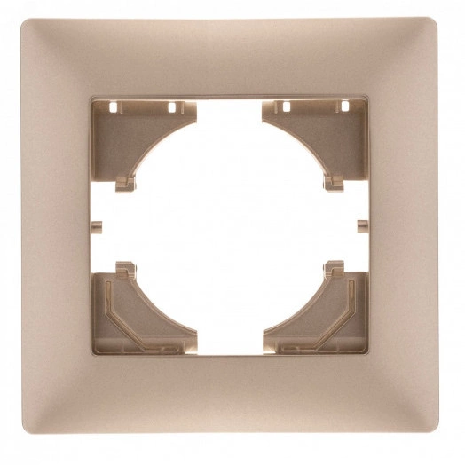 Bravo рамка 1-местная,   шампань