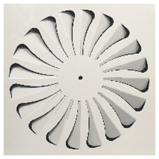 Корпус HEPA фильтра, потолочный в гигиеническом исполнении 530х530х150 мм, H150-572х572, верхнее подключение D200