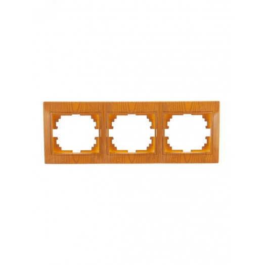 VIOLA Выключатель двойной белёный дуб (12шт/144шт)