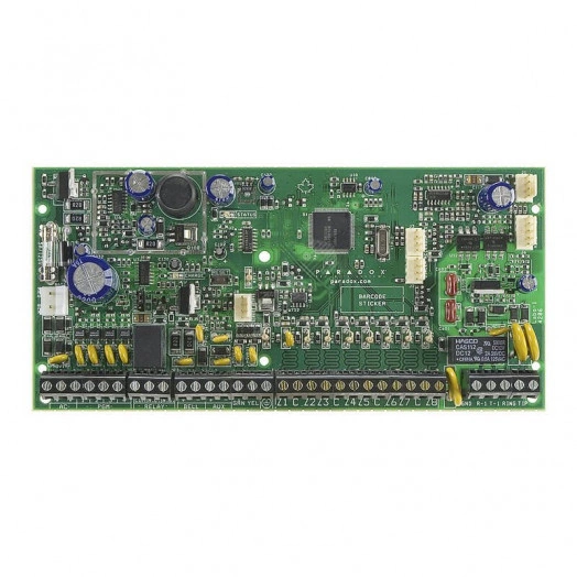 Прибор приемо-контрольный охранный SP6000 от 8 до 32 зон, 8 зон на плате, 2 подсистемы