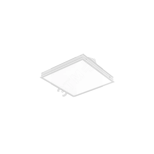 Светильник светодиодный ДВО-36Вт IP40 3800Лм 3000К Vector (Prelude 24) РЗ 594*594*58мм c равномер.засветкой Вартон