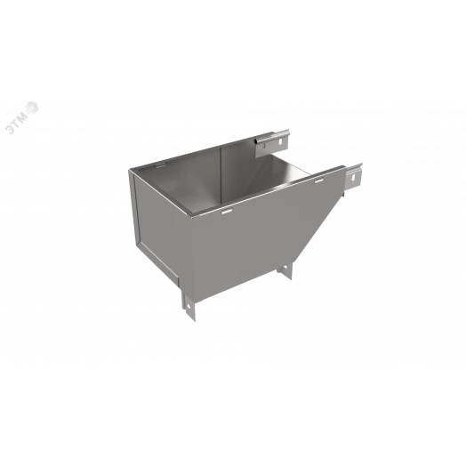 Угол верт. внеш. L 80х600 мм с разворотом трассы на 90 гр. ПЛЮС HD