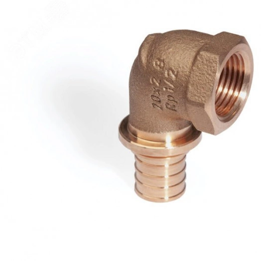 Угольник-переходник с внутренней резьбой 16-Rp 1/2 (RX+) бронза