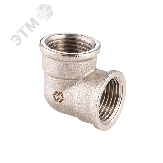 Угольник ВВ 2' никелированный