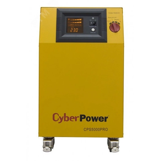 Источник бесперебойного питания line-interactive CPS 5000Ва/3500Вт фазы 1/1 без АКБ Tower Schuko, клемма