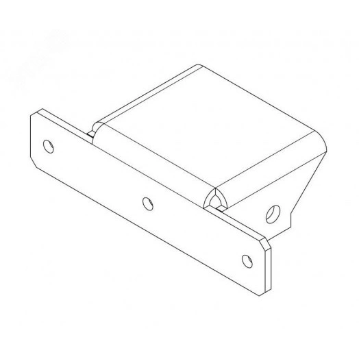 Накладка PERCo-MB-16.6 T-образная (секция - стена)