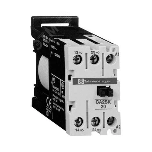 Реле промежуточное 1НО+1НЗ 24В постоянный ток винтовые зажимы