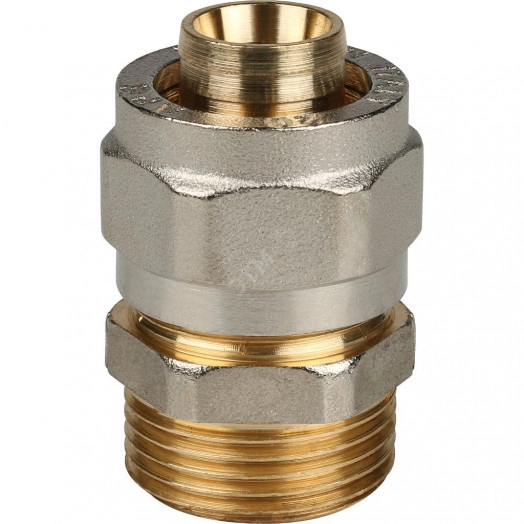 Переходник с наружной резьбой 3/4'х20 для металлопластиковых труб винтовой