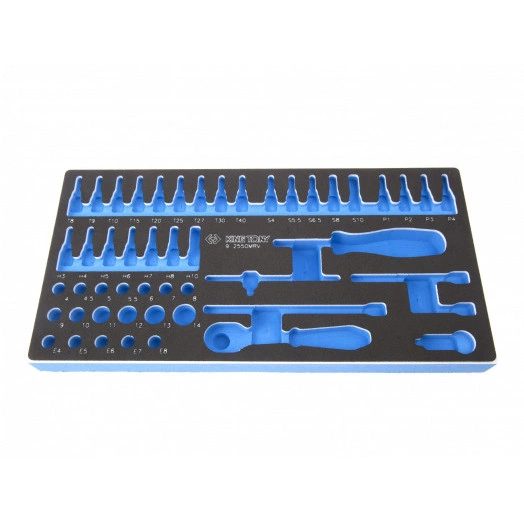 Ложемент для набора торцевых головок 2550MRV, EVA