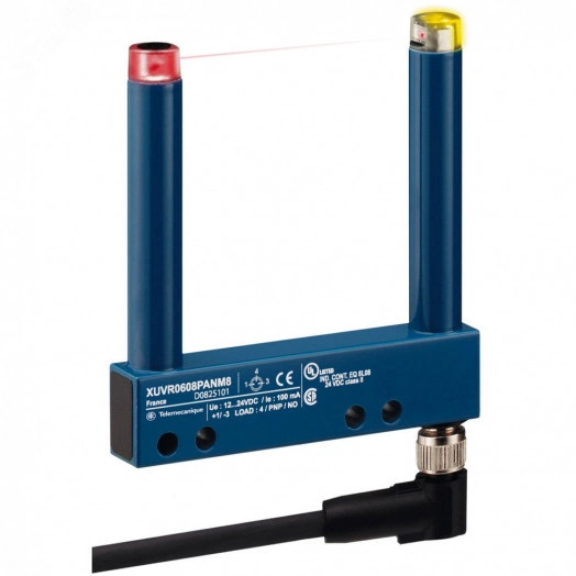 Фотодатчик вилочный 60х80 12-24В DC