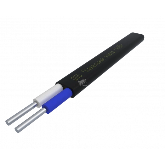 Кабель силовой АППГ-П нг(А)-HF 2х2.5ок (N)-0.66 однопроволочный черный (барабан)