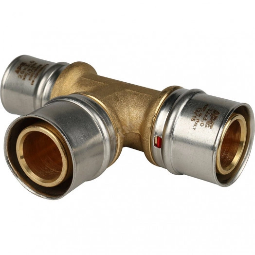 Тройник переходной 32x32x26 для металлопластиковых труб прессовой