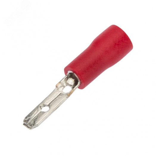 Клемма плоская изолир РПи-п 1.5-(2.8) РпИп 1,25-3-0,8 штекер 2.8 мм 0.5-1.5 кв мм красная