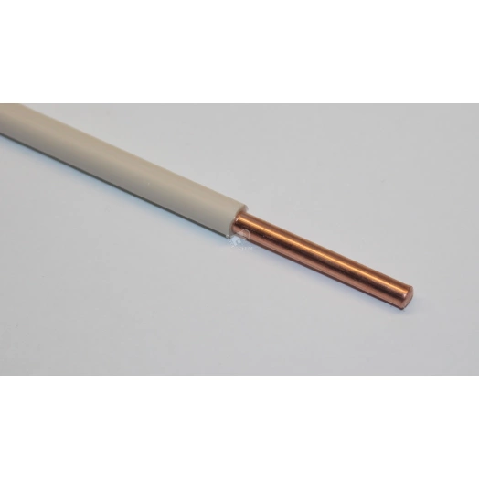 Провод силовой ПУВ 1х4 желто-зеленый ТРТС однопроволочный