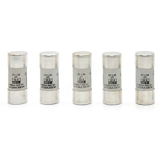 Предохранитель плавкий GG 22x58 63A
