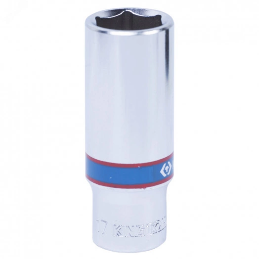 Головка торцевая глубокая шестигранная 3/8', 17 мм