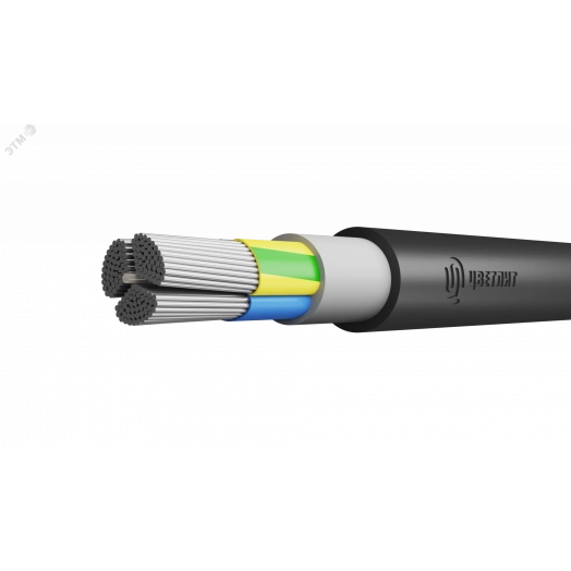 Кабель силовой АПвБШв 3х50мс-1 ТРТС