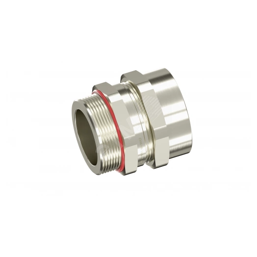 Взрывозащищенный кабельный ввод AAS под бронированный кабель, одно уплотнение M40х1,5 D21-30мм. Нержавеющая сталь AISI316L. IP66/68