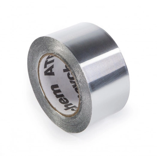 Алюминиевая клеящая лента ATE-180Х с улучшенной адгезией, длина 55м, ширина 50мм