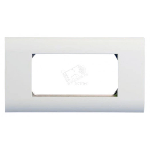 Панель лицевая 80х148мм для 4 модулей металлическая (45х22.5мм)