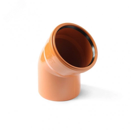 Отвод для наружной канализации 200x45