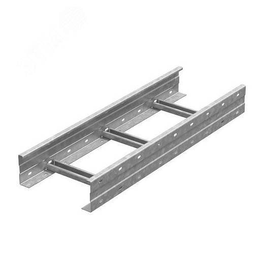 Лестничный лоток кабельрост 200х110х6000, толщ. 2,5 мм, Сендзимир цинк