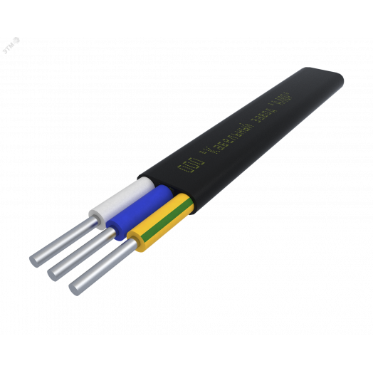 Кабель силовой ЭЛЕКОНД(R)-АсВВГ-Пнг(А)-LS 3х2.5 ок-0.66 Ч. бух