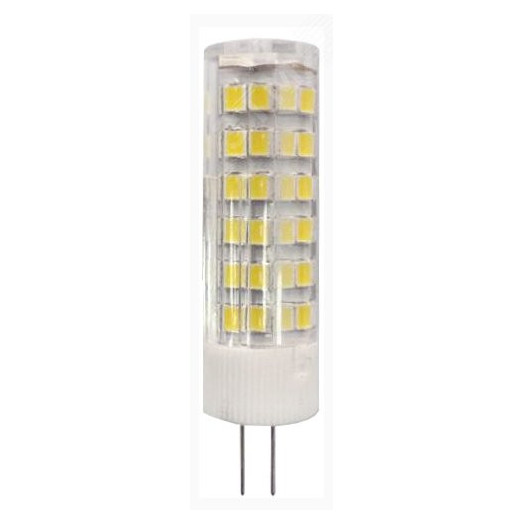 Лампа светодиодная LED 7Вт JC 2700К G4 теплый капсула