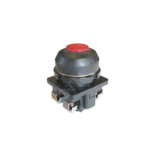 Выключатель кнопочный ВК30-10-22110-54 У2 красный 2з+2р цилиндр IP54 10А 660В