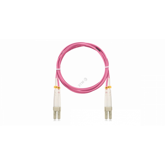 Шнур оптический соединительный MM 50/125 OM4 LC/UPC-LC/UPC двойной LSZH