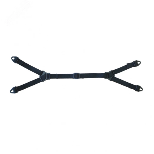 Комплект ремней подбородочных EVEREST (Max) тканев (подбородочный текстильный ремень EVEREST с креплением в 4-х точках. Комплект 10 шт)