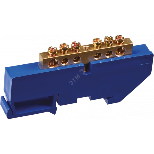 Шина нулевая на DIN-изол NBB-M69-6D/B