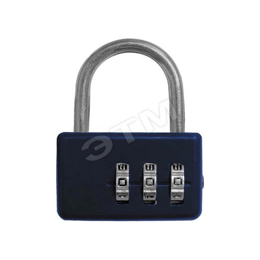 Замок навесной кодовый 3 диска
