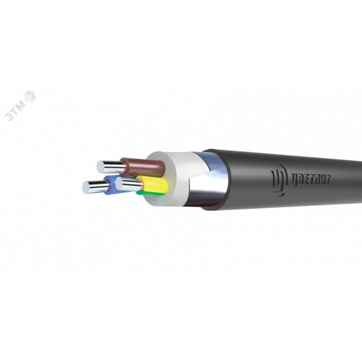 Кабель силовой АПвБШв 3х35мк(N.PE)-1 ТРТС