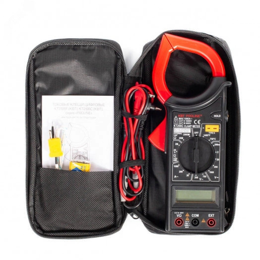Токовые клещи цифровые KT 266C PROLINE