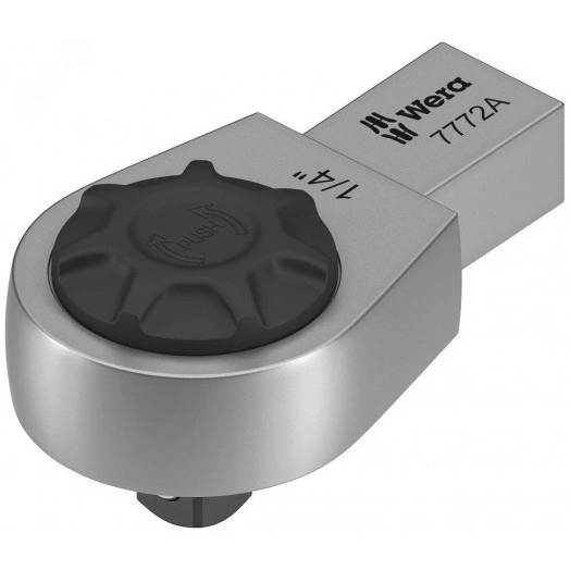 Насадка-трещотка 7772 A с реверсом 1/4 DR под посадочное гнездо 9x12 мм для динамометрических ключей Click-Torque серий X и XP