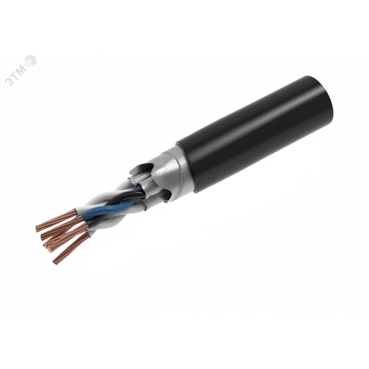 Кабель КУЭфМТКМнг(А)-LS-ХЛ 3х(2х1)фТРТС