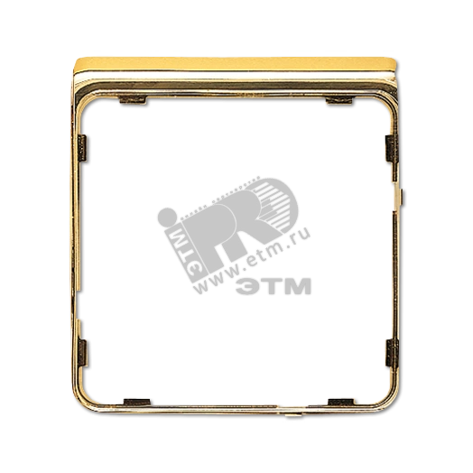 Рамка внешняя цветная полированное золото