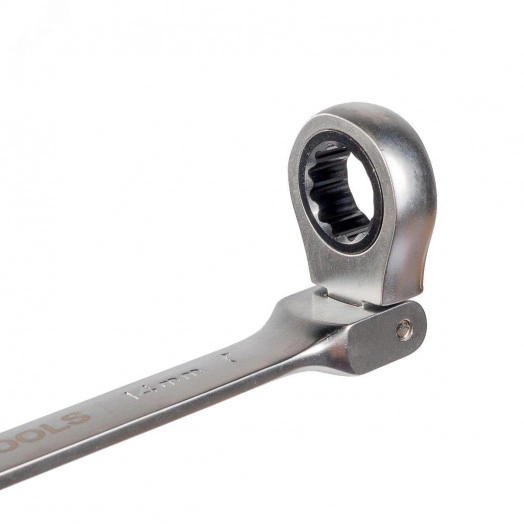 Набор гаечных трещоточных ключей с шарниром НТКШ-5