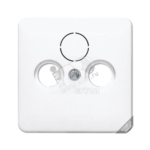 Крышка для SAT-TV-розетки  коричневая