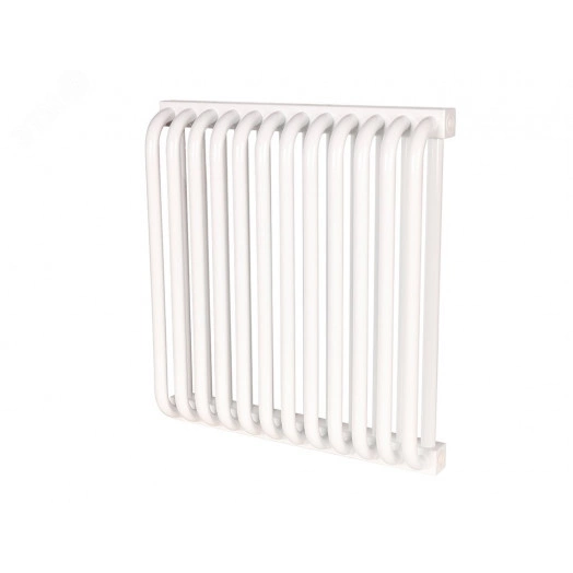 Радиатор стальной двухтрубчатый 500/100/12 боковое подключение белый глянцевый
