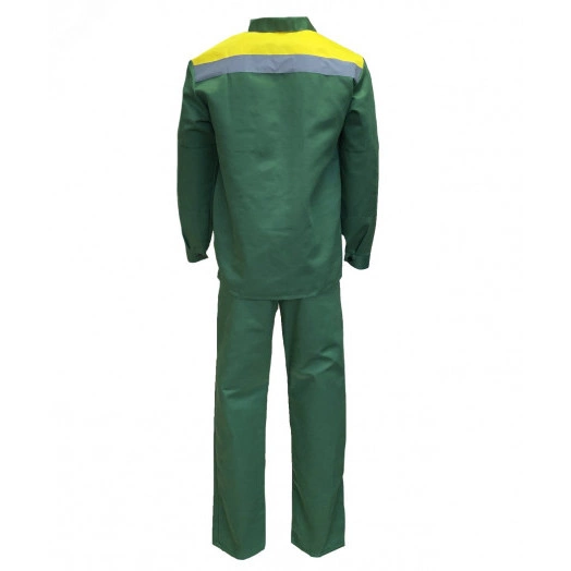 Костюм СТАНДАРТ с СОП летний куртка, брюки цвет зеленый/желтый 56-58,112-116, 170-176