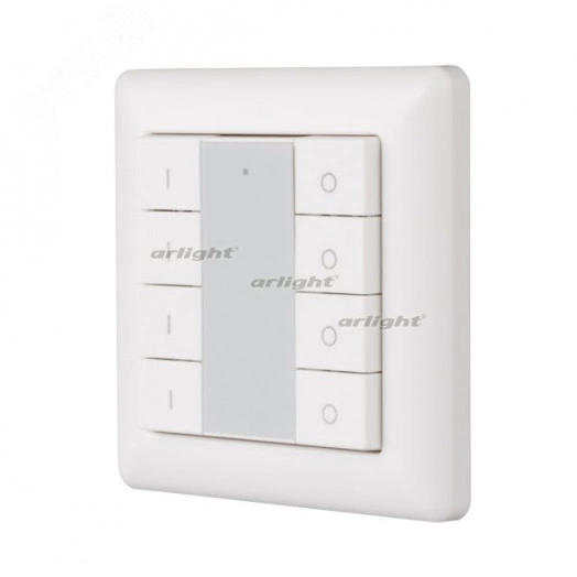Панель Knob SR-KN9550K8-UP White (KNX, DIM) (ARL, -)