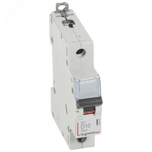 Выключатель автоматический однополюсный 10А D DX3 25кА