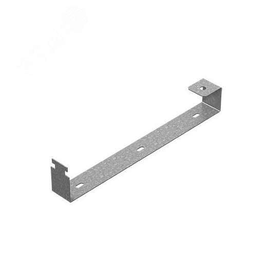 Держатель огнестойкой перегородки для страт консолей шириной 400 мм, толщ. 1,5 мм, Сендзимир цинк